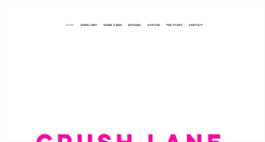 Desktop Screenshot of crushlane.com